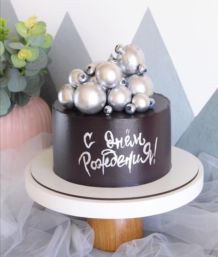 Торт "Праздничные шары"